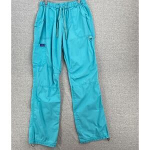 Lydias Scrub Pants Womens XS Tall Pro Series Blue Bottoms Nurse Medical Uniform